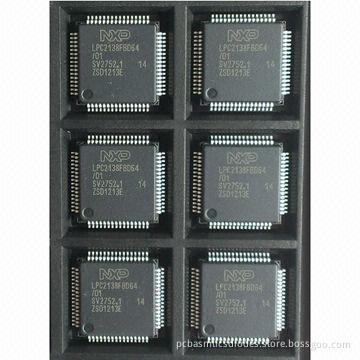 IC ARM7 MCU, LPC2138FBD64/01 NXP, 64-LQFP